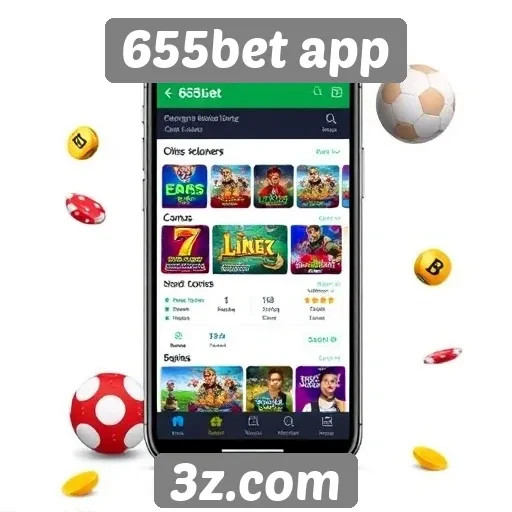 Opções de jogos disponíveis no 655bet app