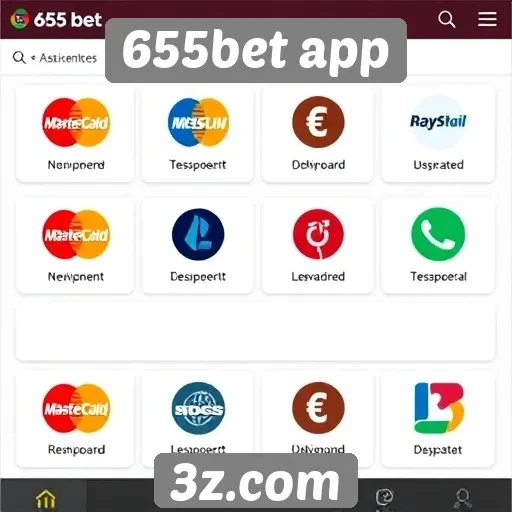 Métodos de pagamento disponíveis no 655bet app
